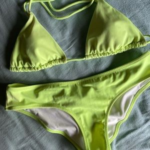 Victoria’s Secret Lime Green Bikini
